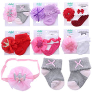 Cute Princess Bow Baby Socks for Girls