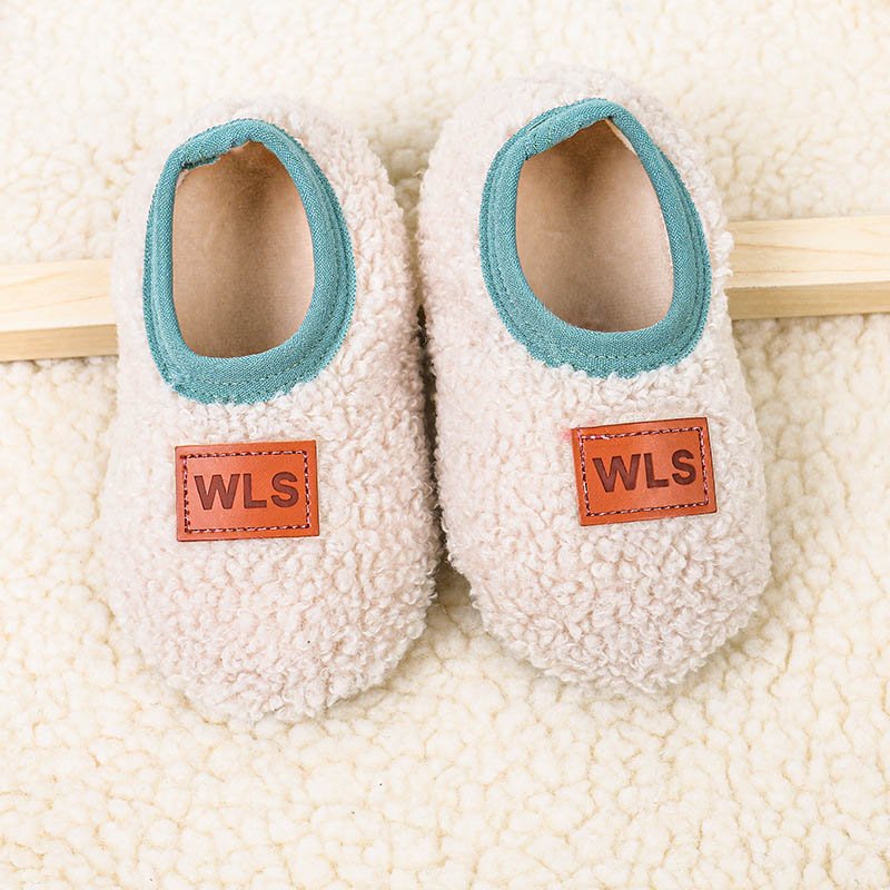 Soft Bottom Baby Shoes & Socks Covers - Non-Slip & Warm