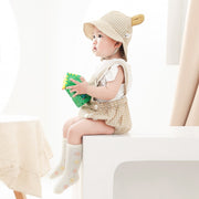 Breathable Baby Socks for Girls, Soft Combed Cotton