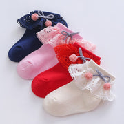 Baby Girl Lace Socks Set of 10
