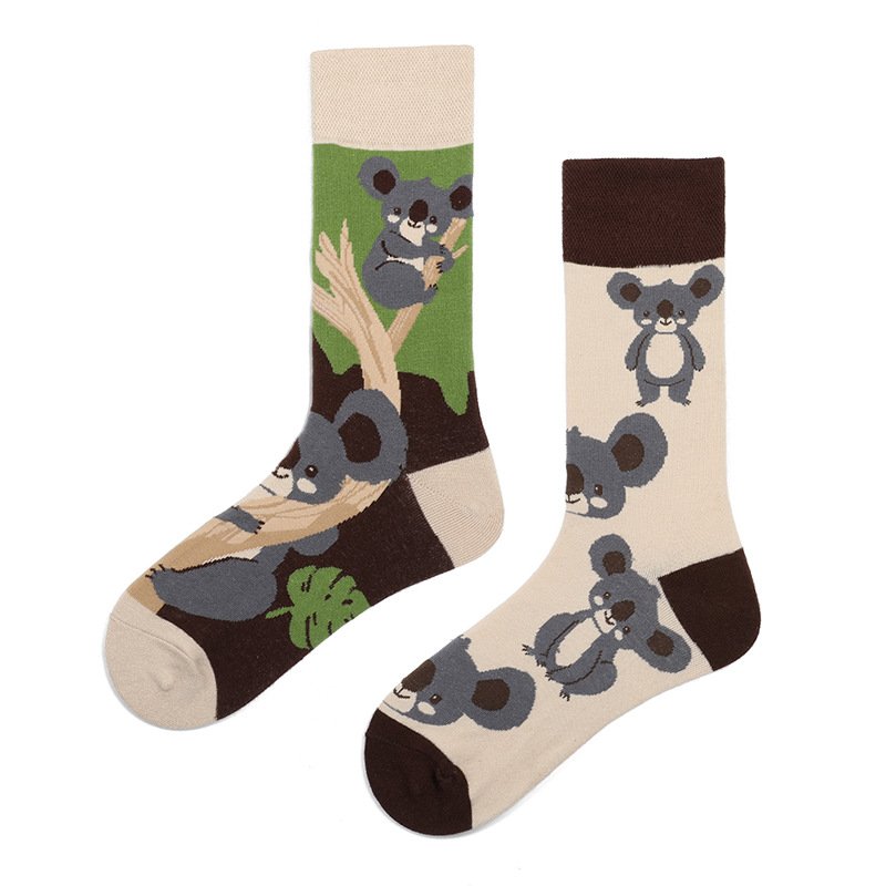 Cute Animal Print Socks for Women