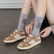 Cute Cartoon Rabbit Socks for Women