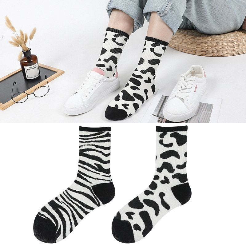 Cute Animal Spotted Socks for Women