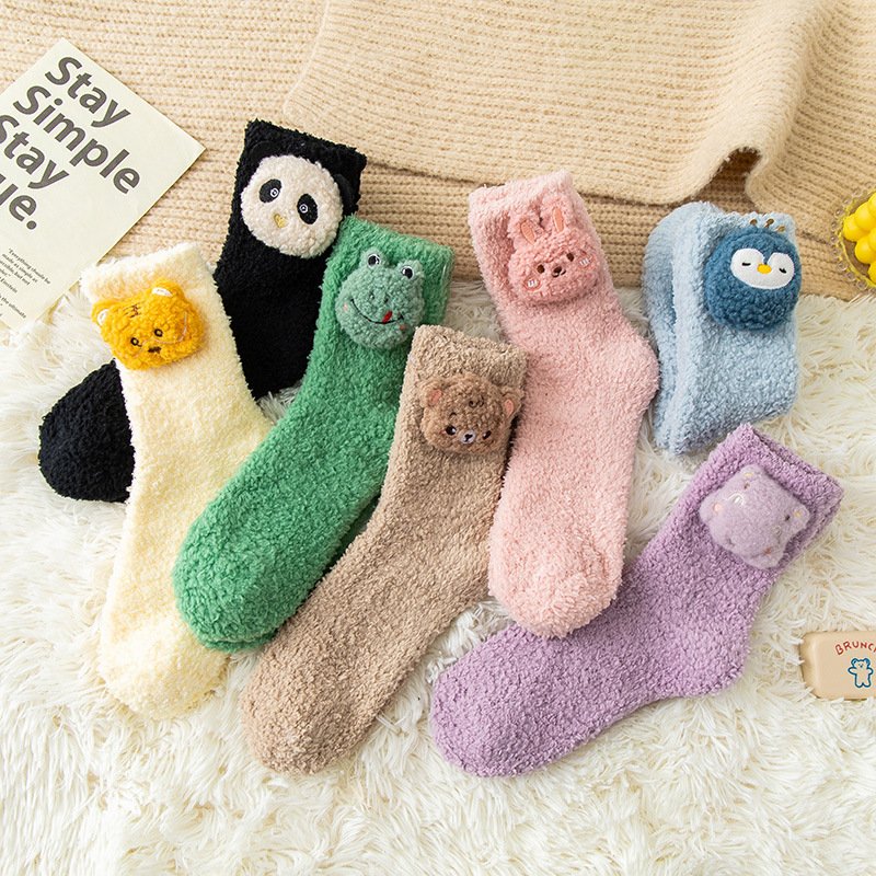 Soft Fuzzy Socks for Cold Days