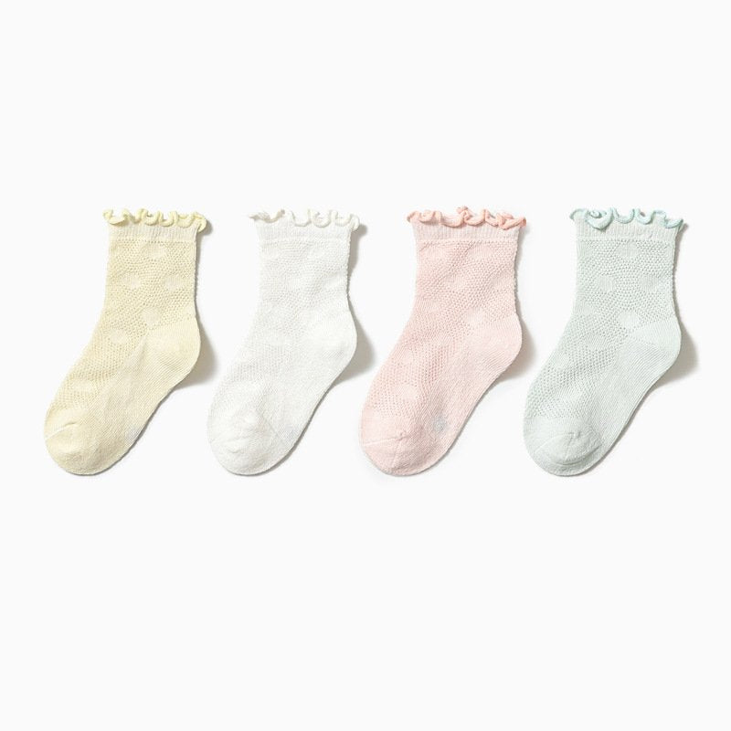 Kids' Breathable Summer Socks - Thin & Lightweight
