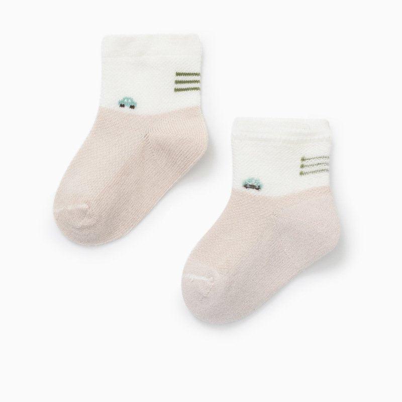 Newborn Baby Socks for Summer - Soft Cotton