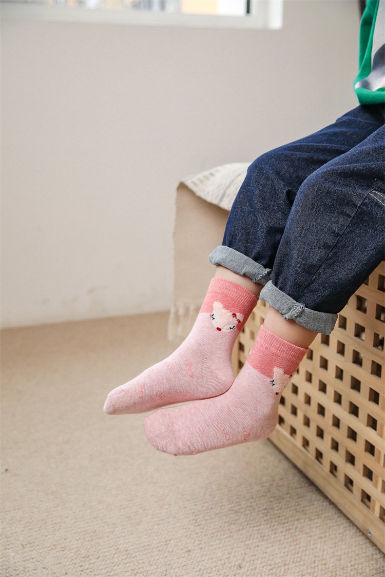 Cozy Winter & Spring Baby Socks for Girls
