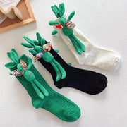 Winter Warm 3D Pile Socks for Women