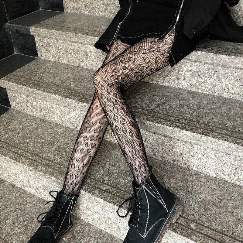 Ultra-Thin Lace Pantyhose for Women