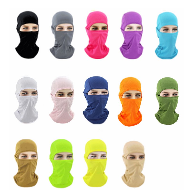 Windproof Motorcycle Hood with Breathable Sunscreen Panel