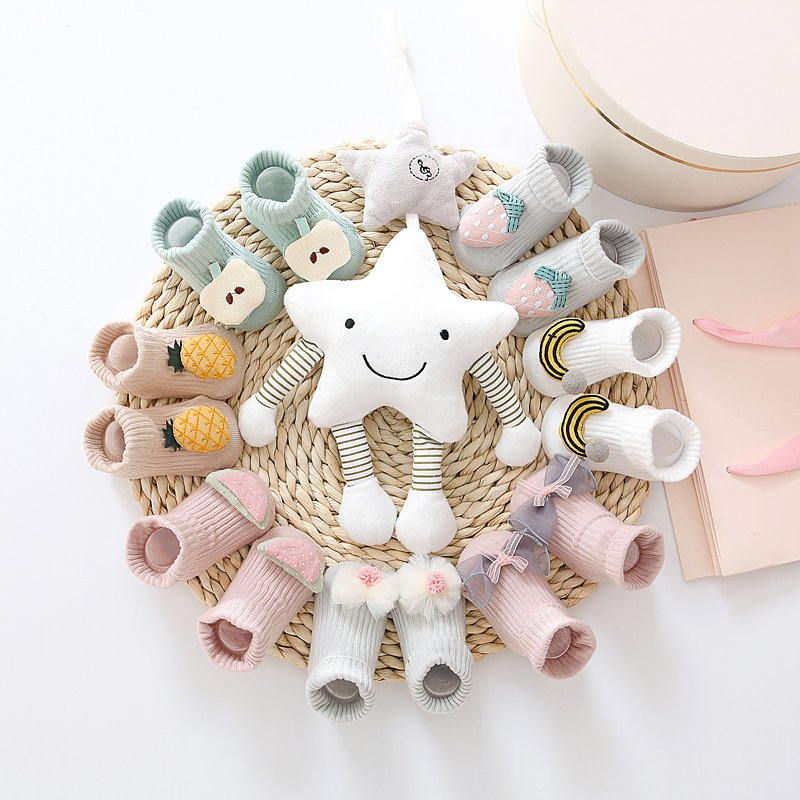 Cozy Baby Sock Gift Box Sets for Girls