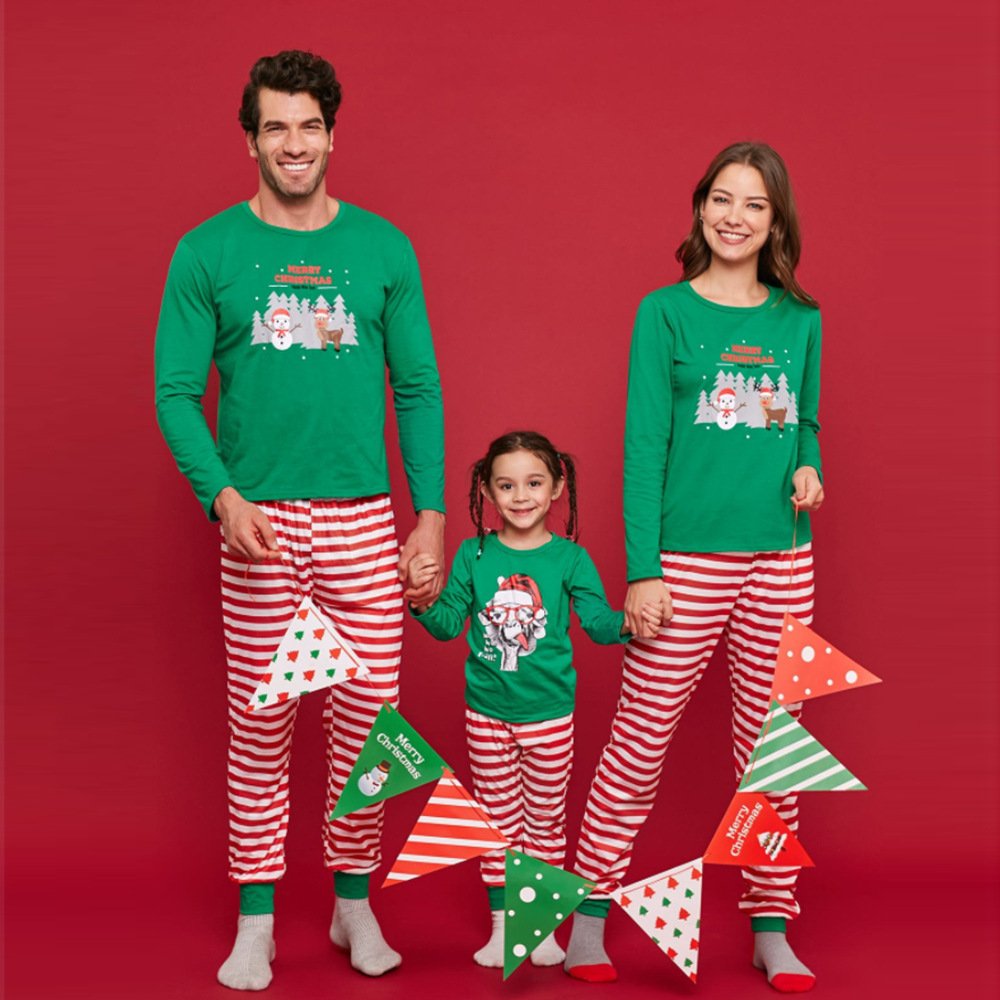 Cozy Family Pajamas Set for Winter Nights