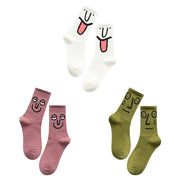 Soft Girl In Stockings Cute Long Tube Street Socks