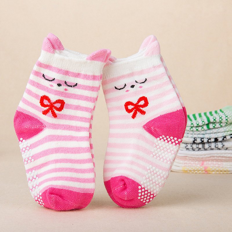 Adorable Cartoon Animal Baby Socks 2-Pack