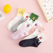 Colorful Fruit Socks for Women