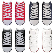 Colorful 3D Sneaker Print Socks for Women