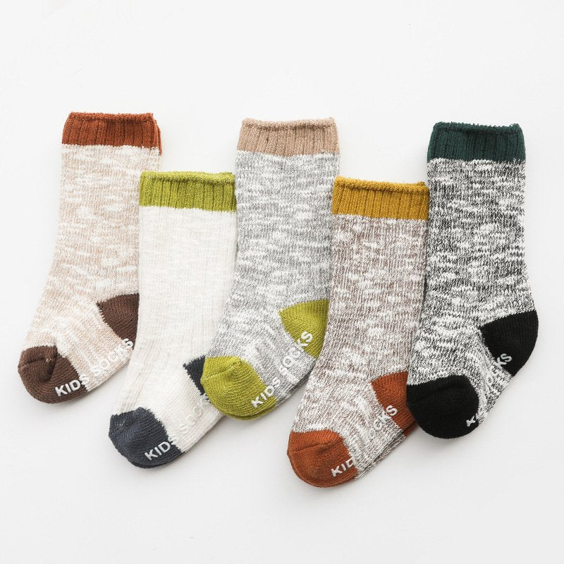 Soft Non-Slip Baby Socks for 0-8 Years