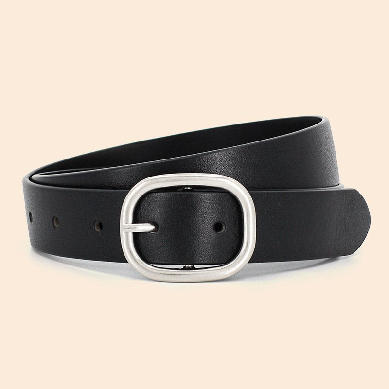Leather Pin Buckle Belt