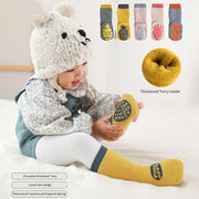 Warm Fruit-Themed Baby Floor Socks for Unisex