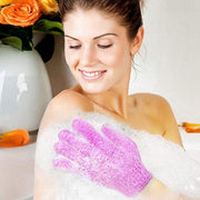 Double Sided Exfoliating Bath Gloves for Smooth Skin