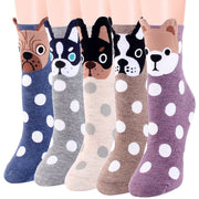 Polka Dot Women's Socks Comfortable Fashion