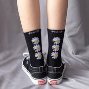 Soft Black Cotton Socks for Women