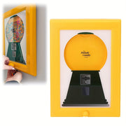 [Candy Dispenser Photo Frame] Wall-Mounted Square Photo Frame | Candy Dispenser, Ideal for Displaying Pictures and Storing Candies, Nuts, and Pet Treats