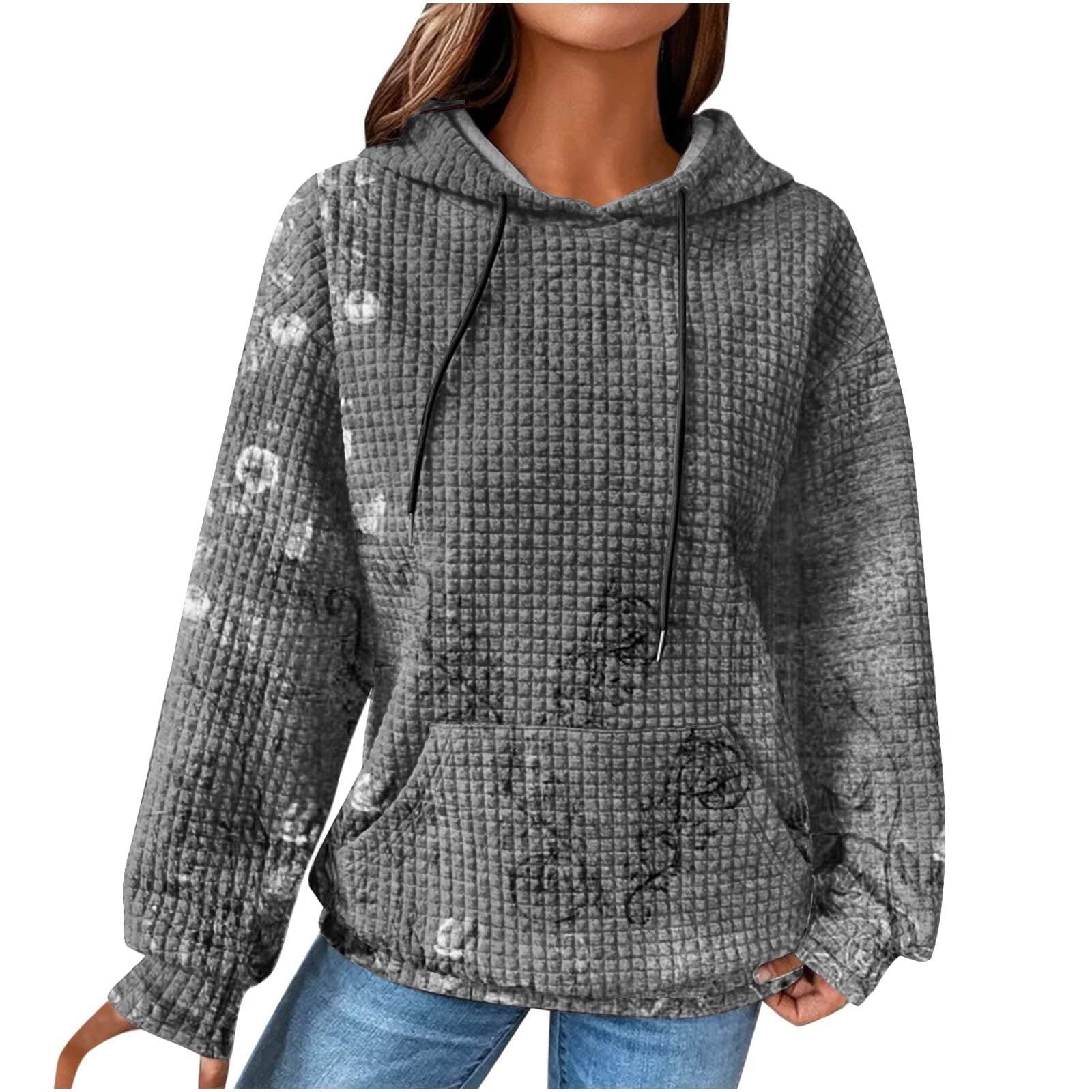 3D Printed Casual Winter Hooded Sweatshirt
