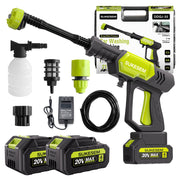 Wireless Portable High‑Pressure Car Washer with Rechargeable Battery and 6‑Speed Adjustable Nozzle – Suitable for Cars, Yards, Gardens and Green Plants