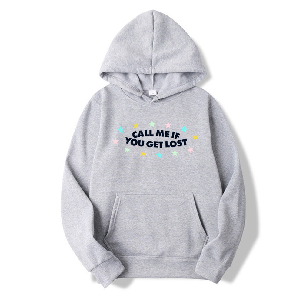 If You Get Lost Call Me Retro Streetwear Hoodie