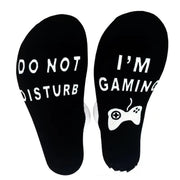 Cotton Letter Jacquard Socks for Men & Women