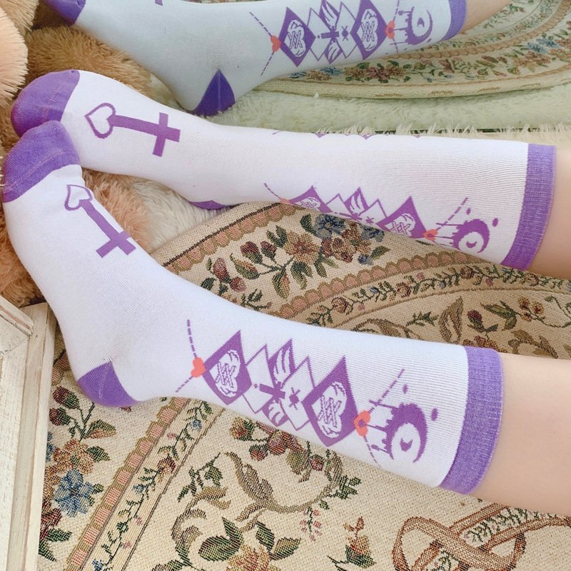 High-Top Calf Socks for E-Sports Style