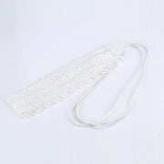 Black Wide Waist Lace Belt One-Piece Skirt for Women