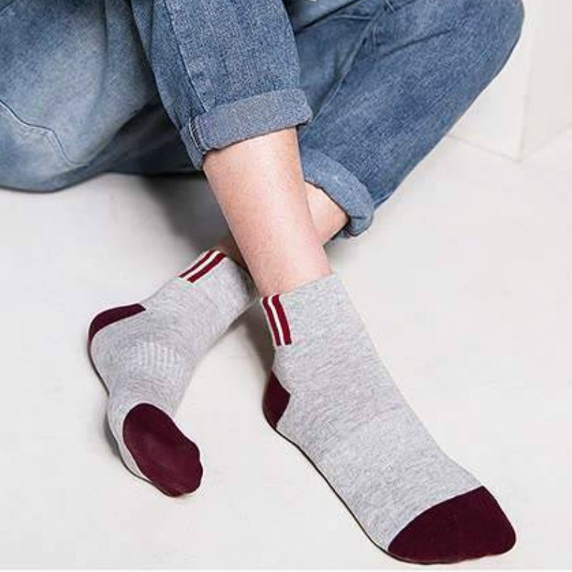 Breathable Sports Socks for Women - 5 Pack Cotton Socks