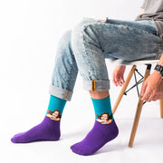 Retro Art Van Gogh Oil Painting Socks for Women