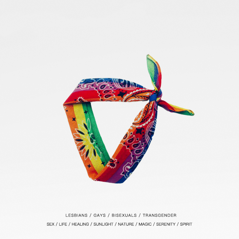 Vibrant LGBT Scarf