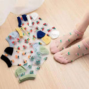 Women's Crystal Wire Socks - 5 Pack