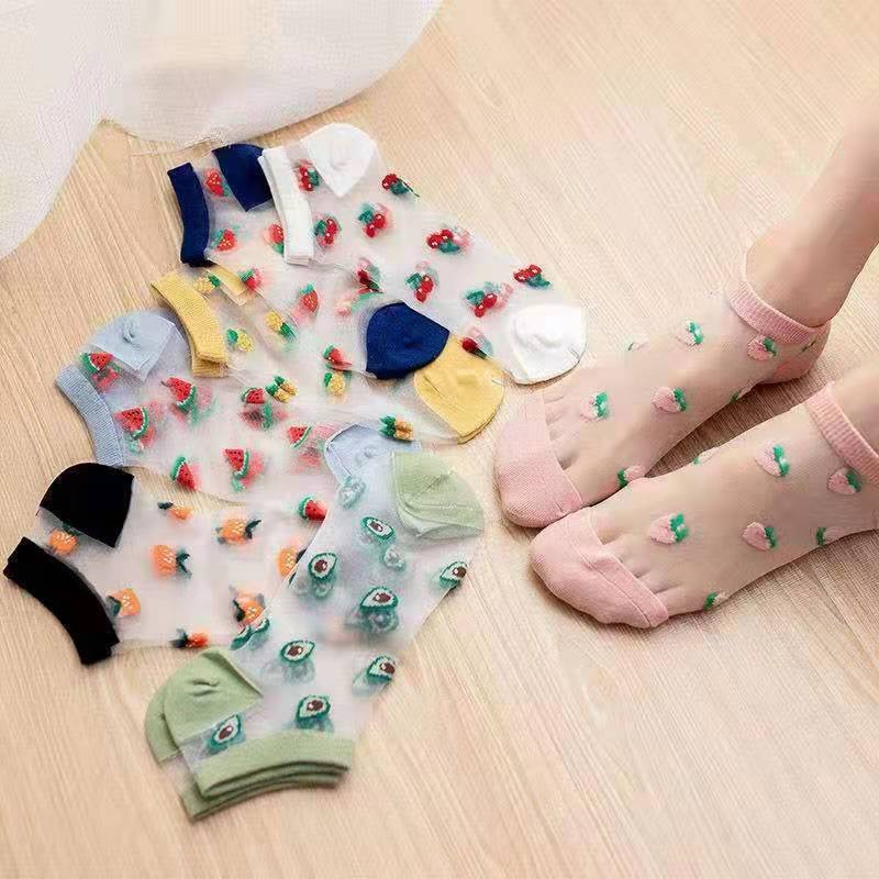 Women's Crystal Wire Socks - 5 Pack