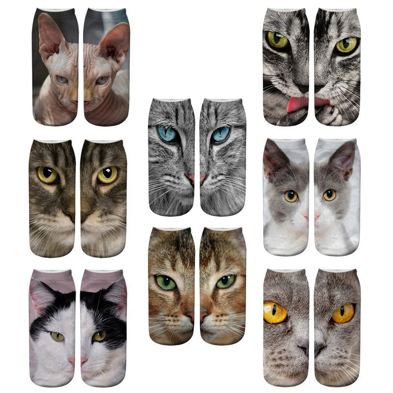 Bright Cartoon Socks for Women