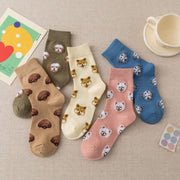 Cute Shiba Inu Women's Cotton Socks