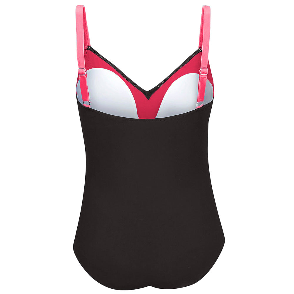 Chic Backless One-Piece Swimsuit & Beach Cover-Up