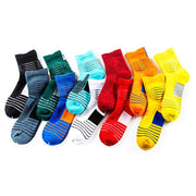 Breathable Men's Running Socks with Towel Bottom for Badminton & Sports