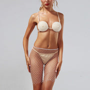 Beachy Pearl Body Chain for Women