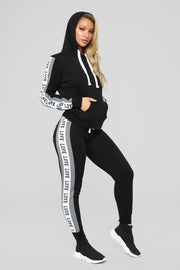 Leisure Printed Jumpsuit Set for Women