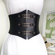 Fashion Wide Leather Belt for Women
