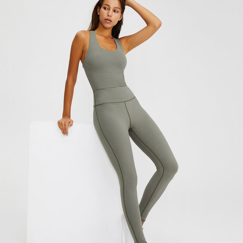 Women's Tight-Fitting Slim Sexy Back Bodysuit