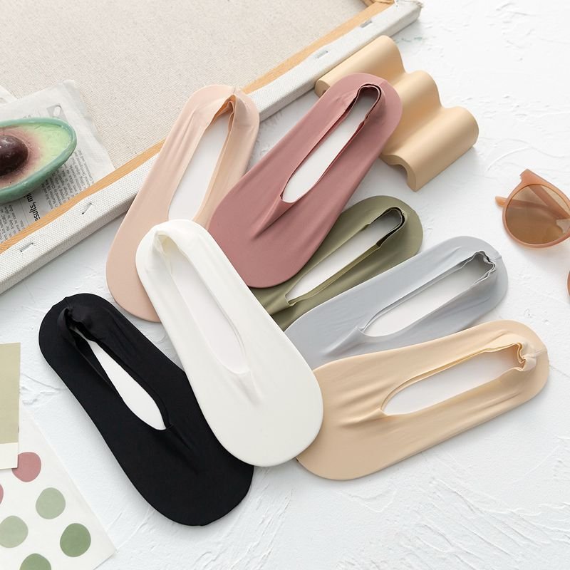 Seamless Invisible Socks for Women - Ultra-Short Tube