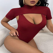 Spring Summer Irregular Breastless Jumpsuit for Women