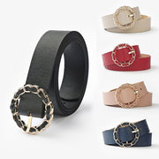 Exquisite PU Wrap Belt for Women - Adjustable Waistband