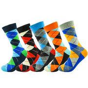 Men's Plaid Sports Socks